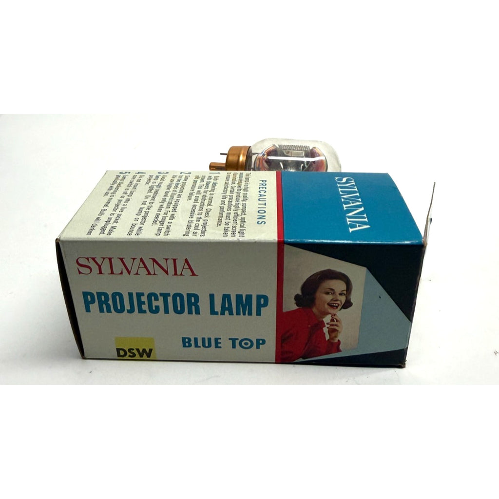 Vintage Sylvania DSW Projector Projection Lamp Bulb 200W 24V GE * AVG. 25