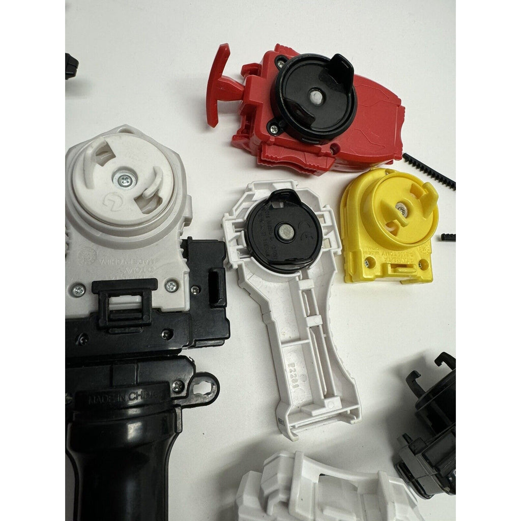 Vintage Lot Beyblade Mix Launchers All Working Condition