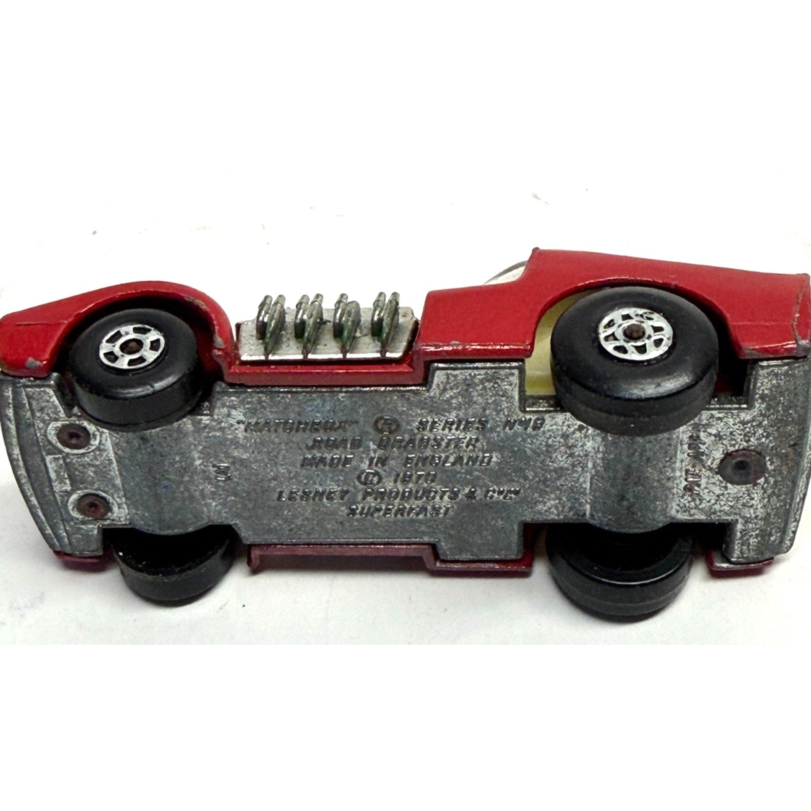 Vintage Lesney Matchbox Superfast Road Dragster No 19 1970