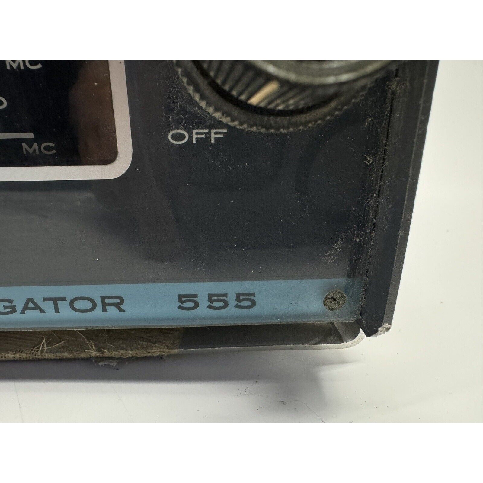 VINTAGE 1970 BENDIX NAVIGATOR 555 Radio Navigator Direction Finder 555 UNTESTED