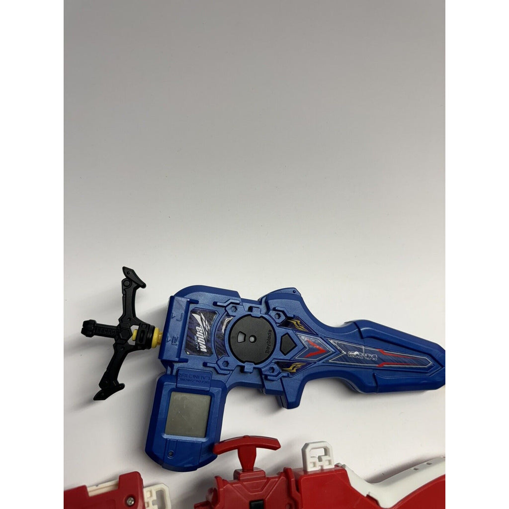 Vintage Lot Beyblade Mix Launchers All Working Condition