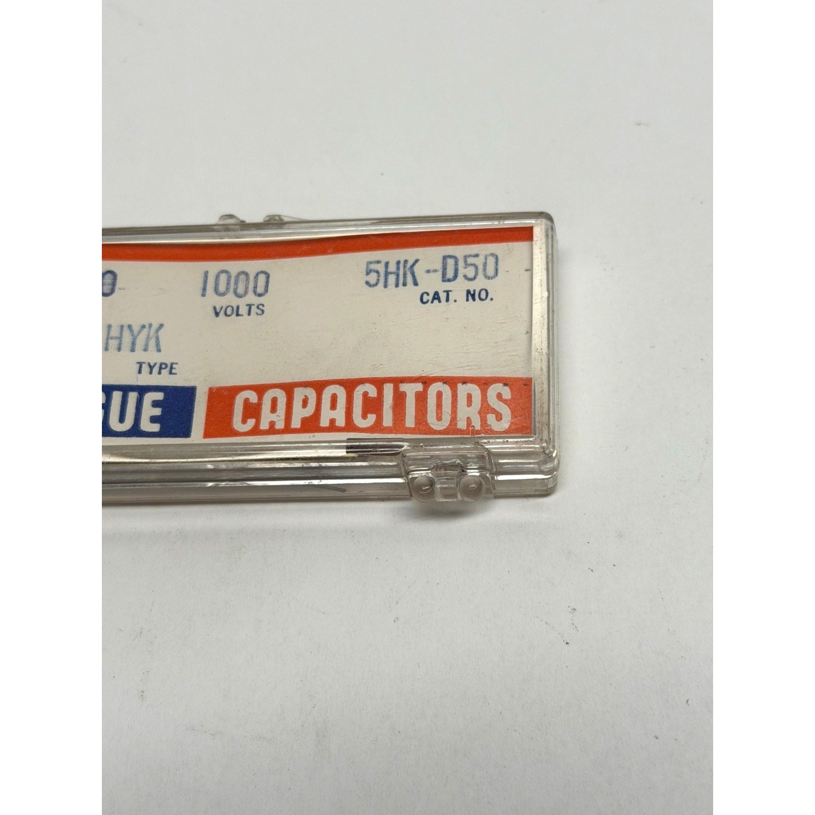 VINTAGE NOS Sprague HYK 5HK-D50 Ceramic Capacitor .005uF 1000V