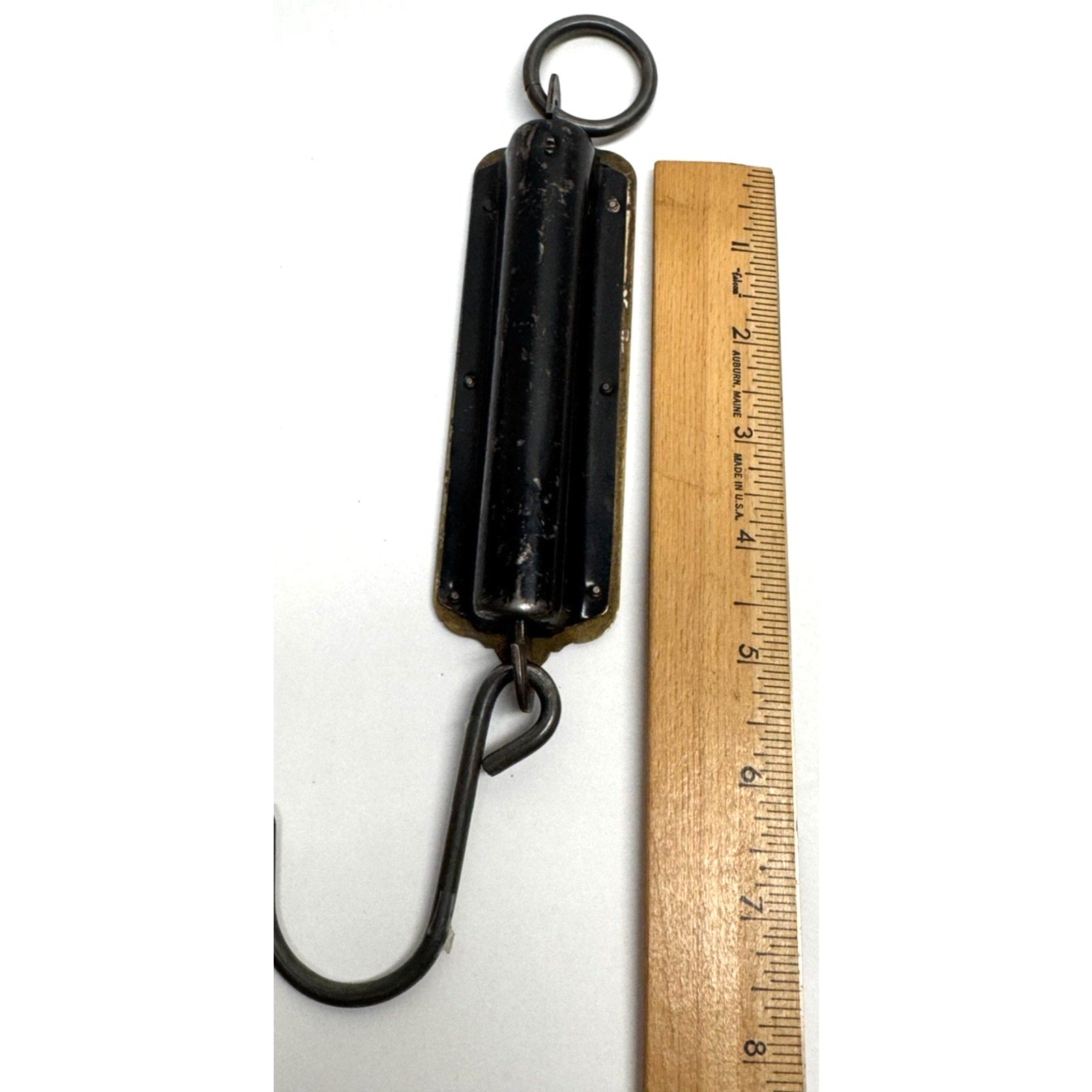 Vintage Hanging Brass Spring Scales 50 Lbs John Chatillon & Sons New York,USA