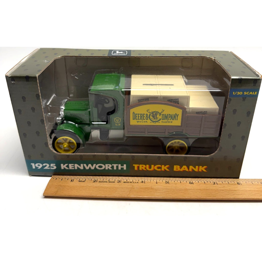 Vintage ERTL 1925 Kenworth Truck Bank John Deere & Company Die Cast Metal #5689