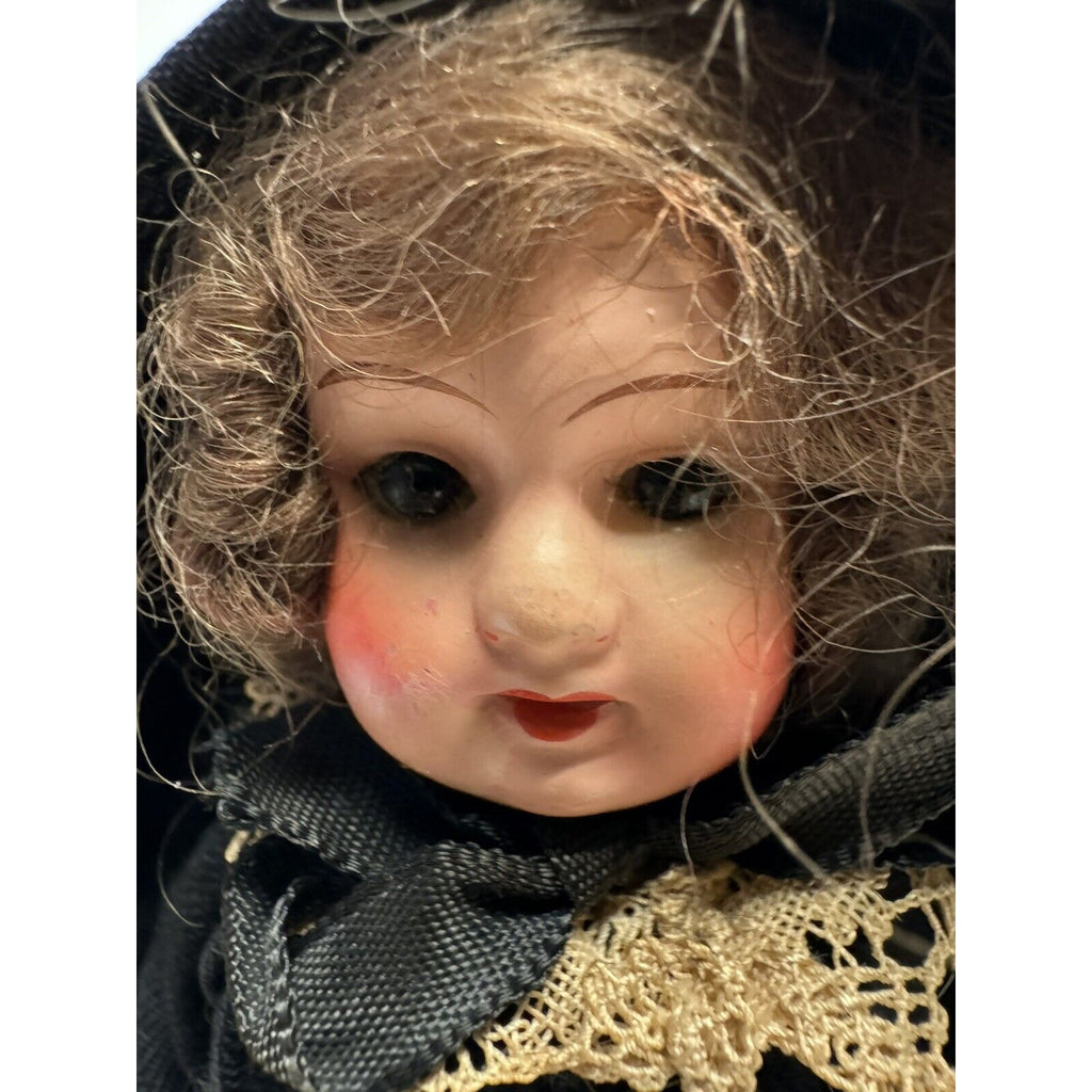 VINTAGE RARE German 6.5” Armand Marseille 390 Bisque Head Doll