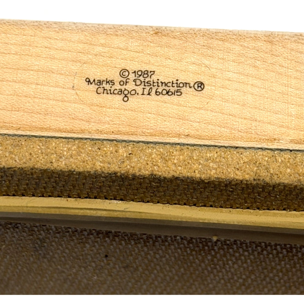 VINTAGE NEW Lot of 3 Wood Rubber Stamps: Clipboard, Wanted Poster, Star