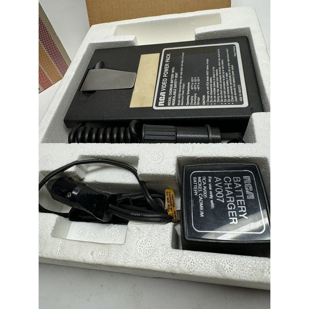 Vintage NOS RCA Video Power Pack For VCR, TV, Camera Lights AV005