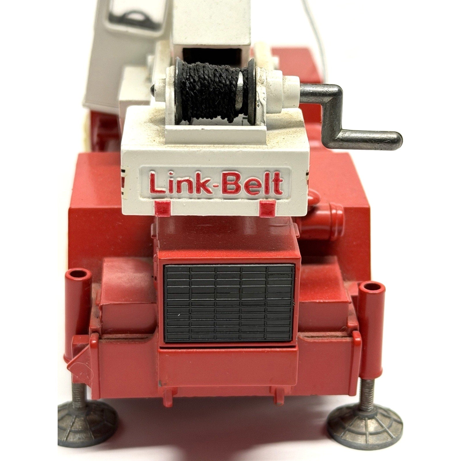 Vintage NZG 1/50 diecast Link-Belt HSP-8060 Rough Terrain Crane #318 GERMANY
