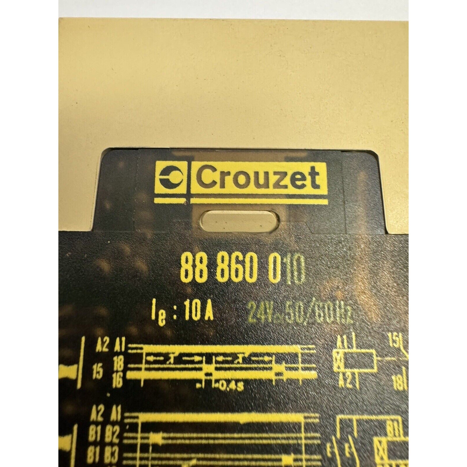 VINTAGE Crouzet Timing Module 88-860-010 24V-60HZ