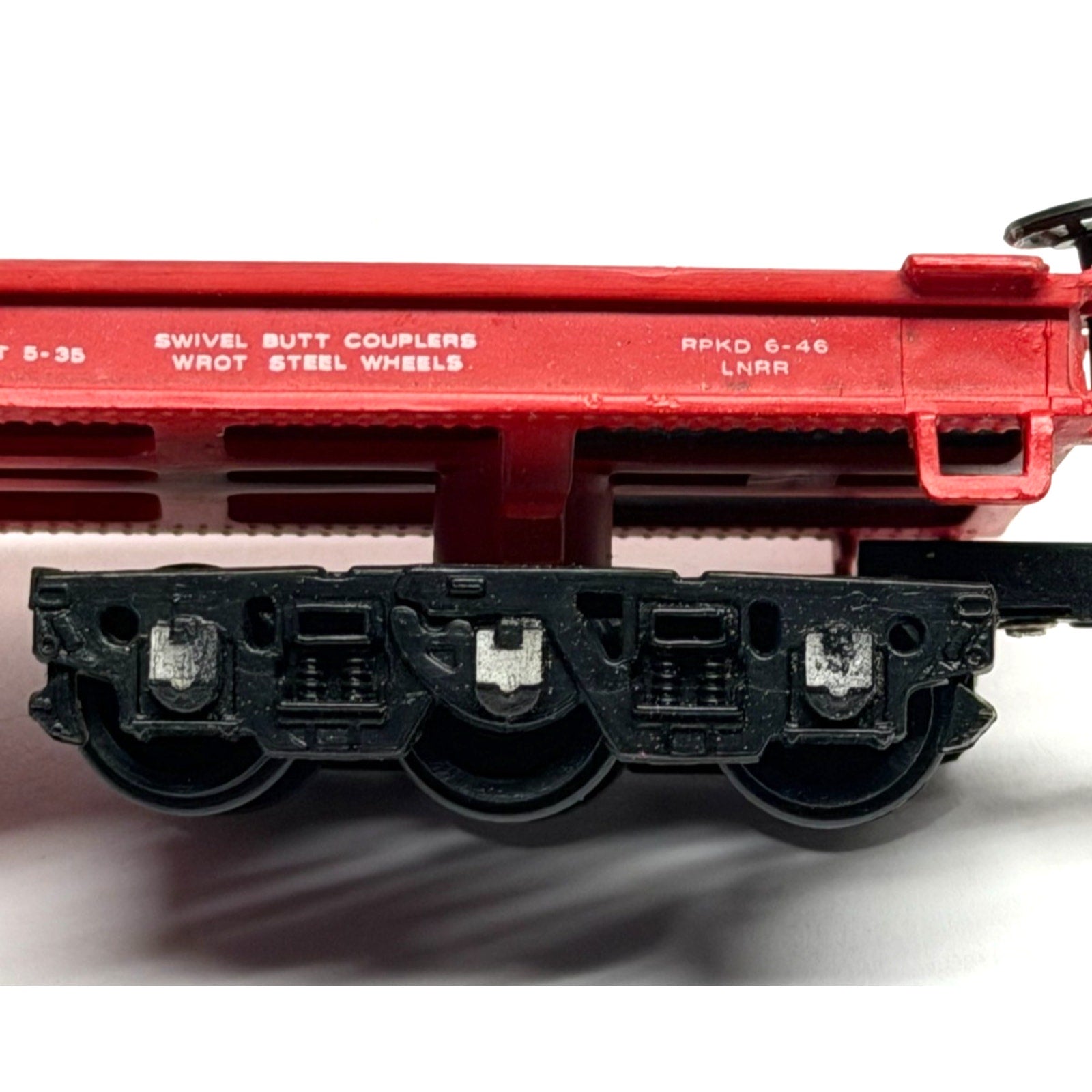 Vintage Bachmann HO Scale 50' Flat Car Louisville & Nashville L&N #24562