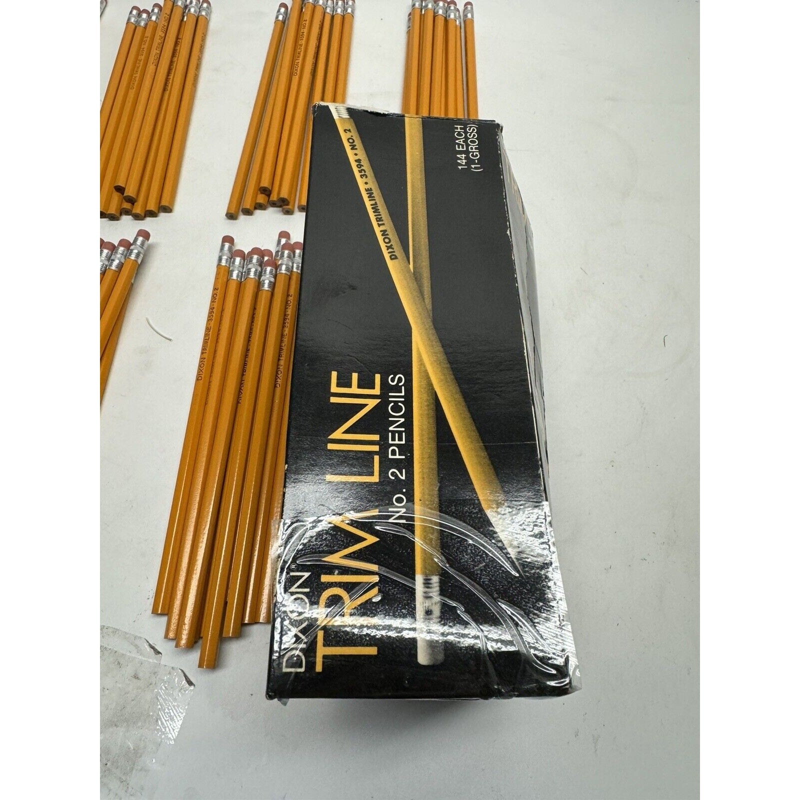 VINTAGE Jospeh Dixon Trimline No 2 #3594 Pencils [88ct] Made in the USA