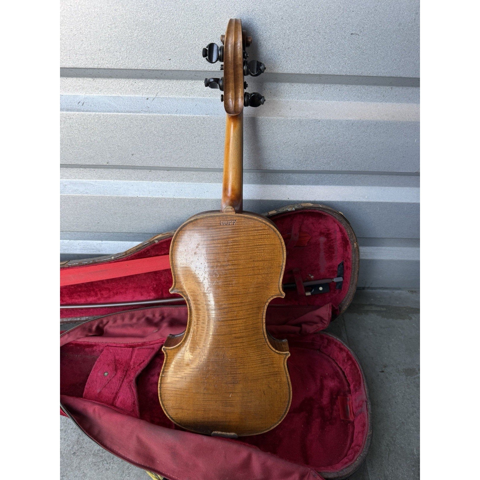 VINTAGE Hopf Violin with Case & Bow 24 Inches