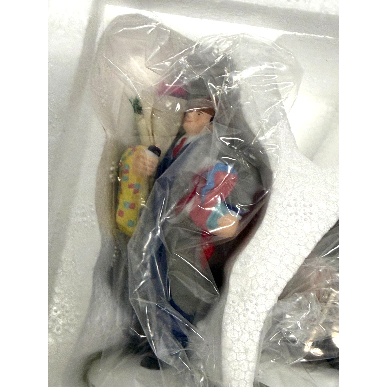 Vintage Sealed Dept 56 Christmas In The City Bringing Home The Baby 58909 NEW