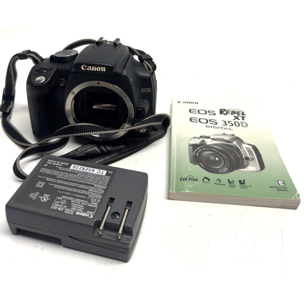 Vintage Canon Digital Rebel XT EOS 350D - No Battery Untested