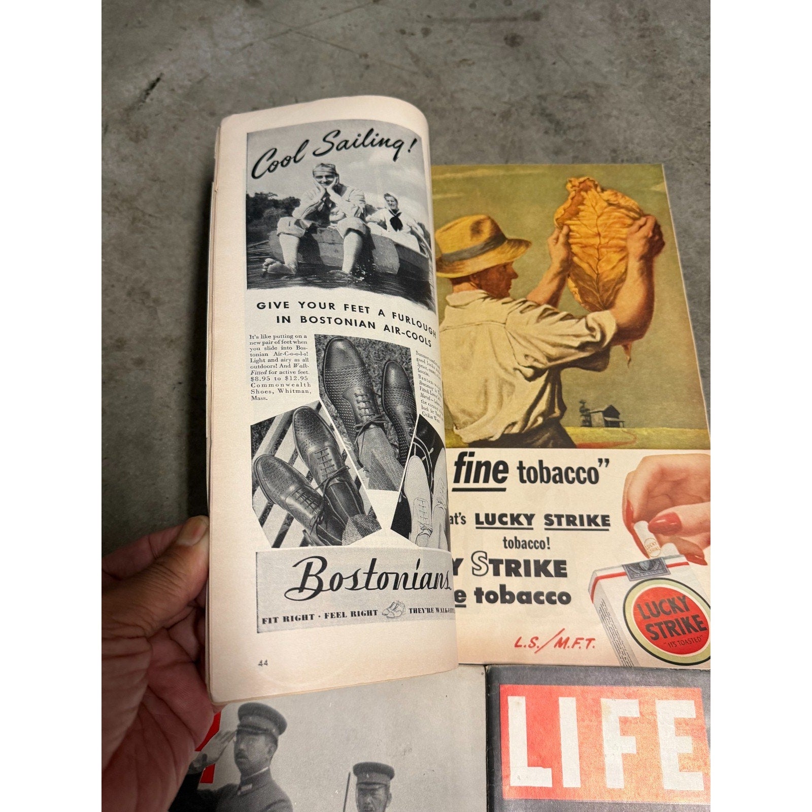 Vintage LIFE Magazine Lot 1940 1943 1944 WWII Emperor Japan Princess Elizabeth