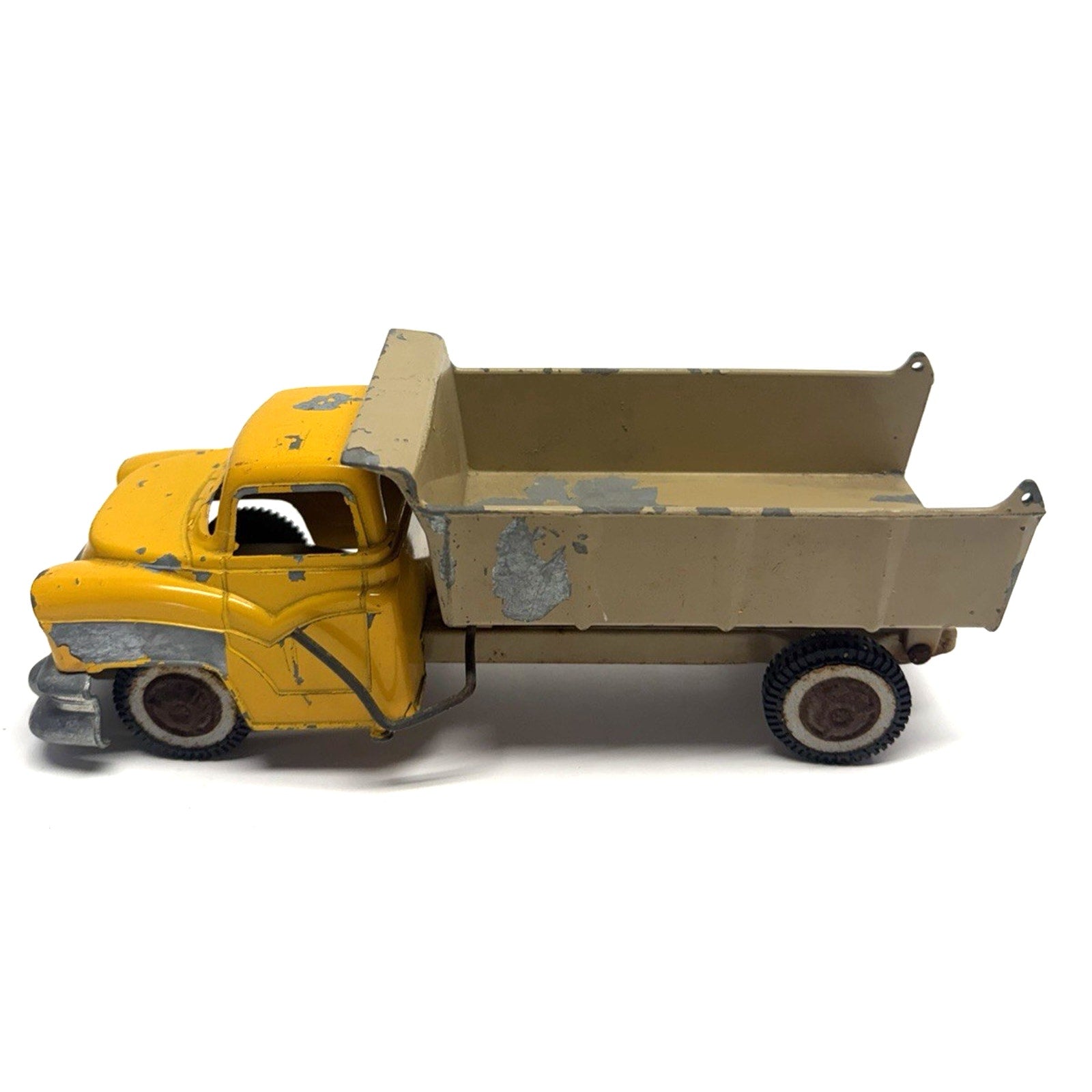 Vintage 1950s Buddy L Sand & Stone Dump Truck Pressed Steel