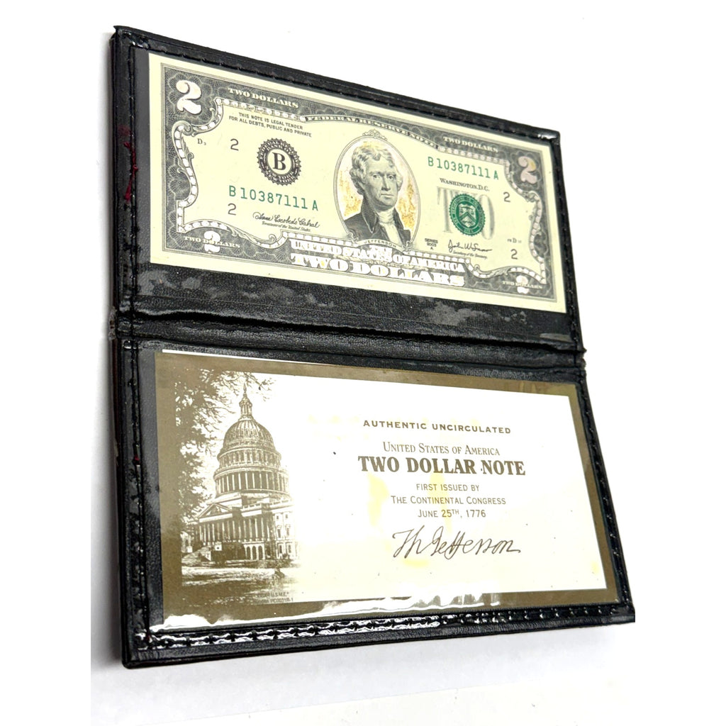 Vintage Series 2003 $2 Two Dollar Bill Note - Authentic Uncirculated - WRME Port