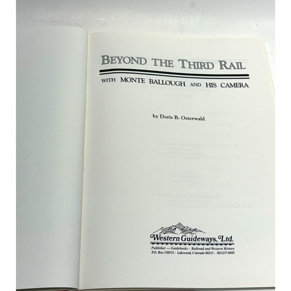 Vintage Beyond The Third Rail by Doris Osterwald