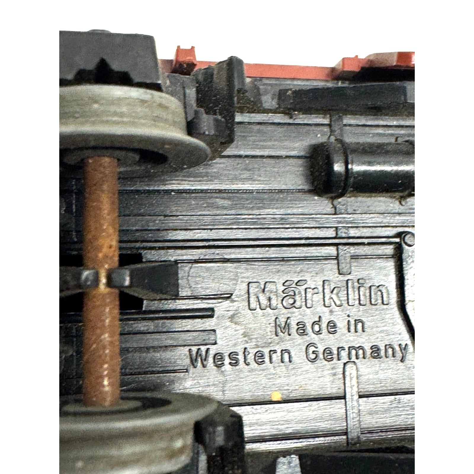 Vintage Marklin H0 4411 DB Red Box Car