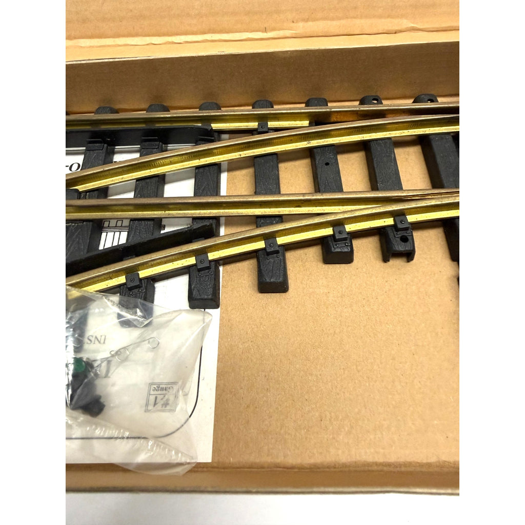 Vintage New Aristo-Craft G Scale Manual Left SwitchTrack Turnout #1 Gauge