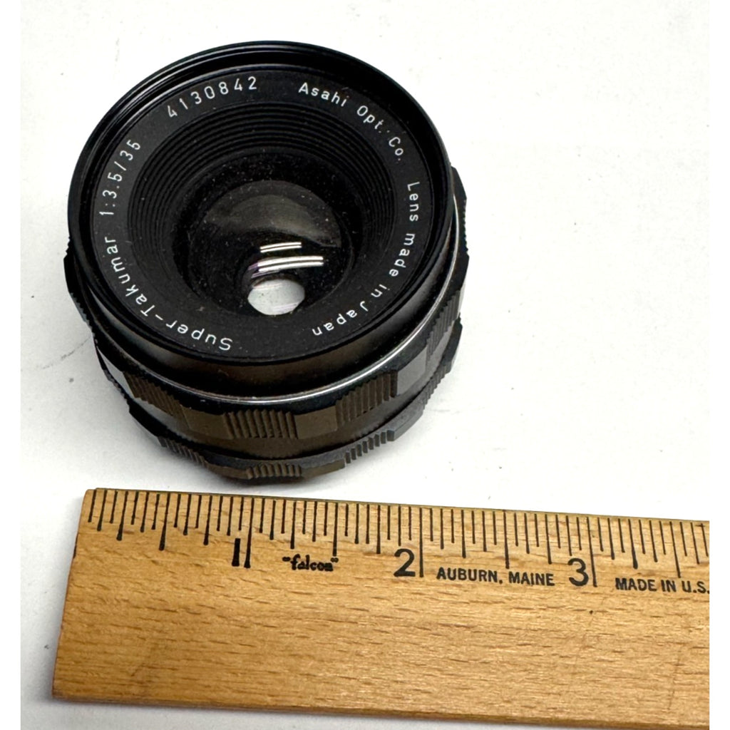 Vintage Super Takumar Lens Pentax With Case - 35mm F/3.5