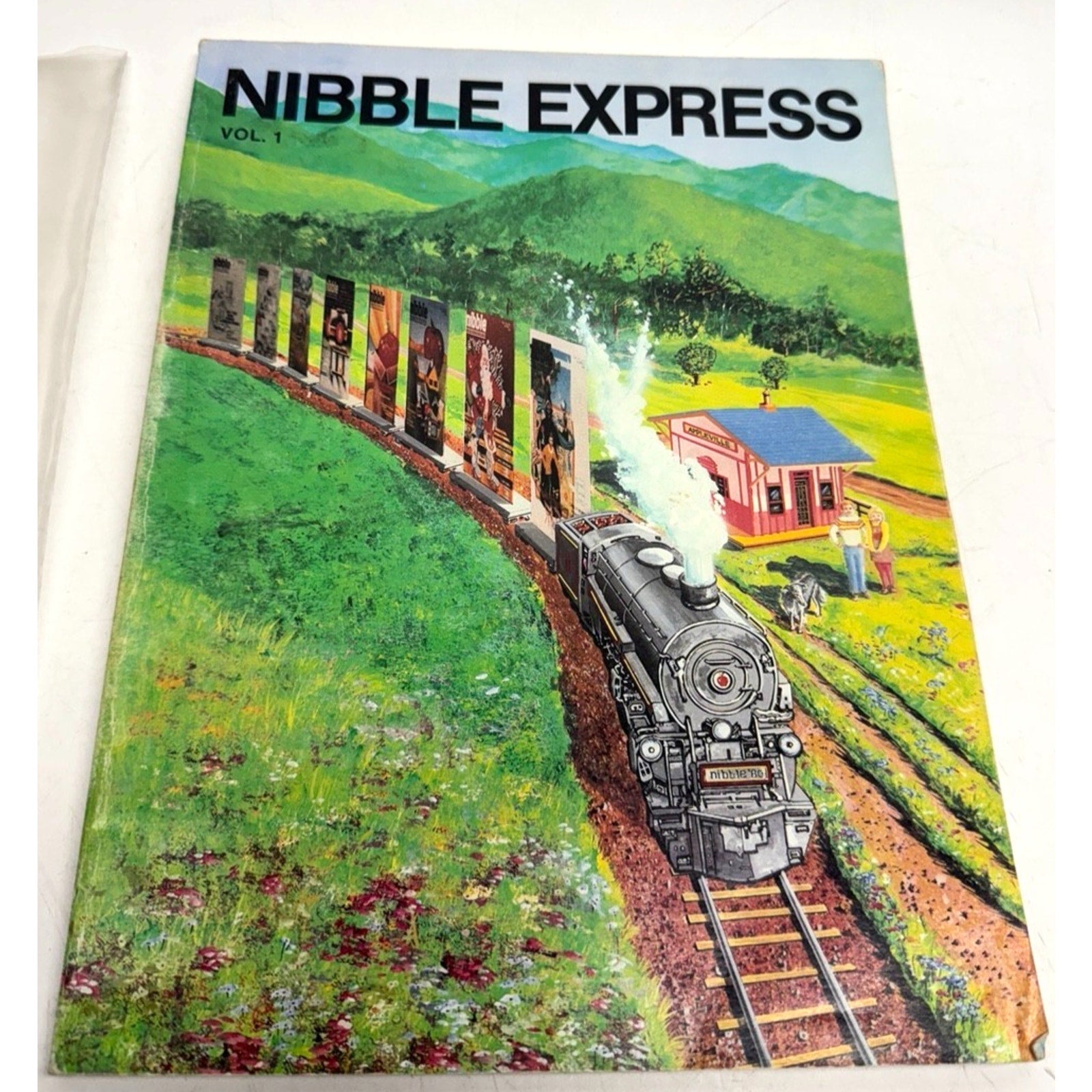VTG Nibble Express VolumeI 1 Softcover Book Apple Mac Computer Programs