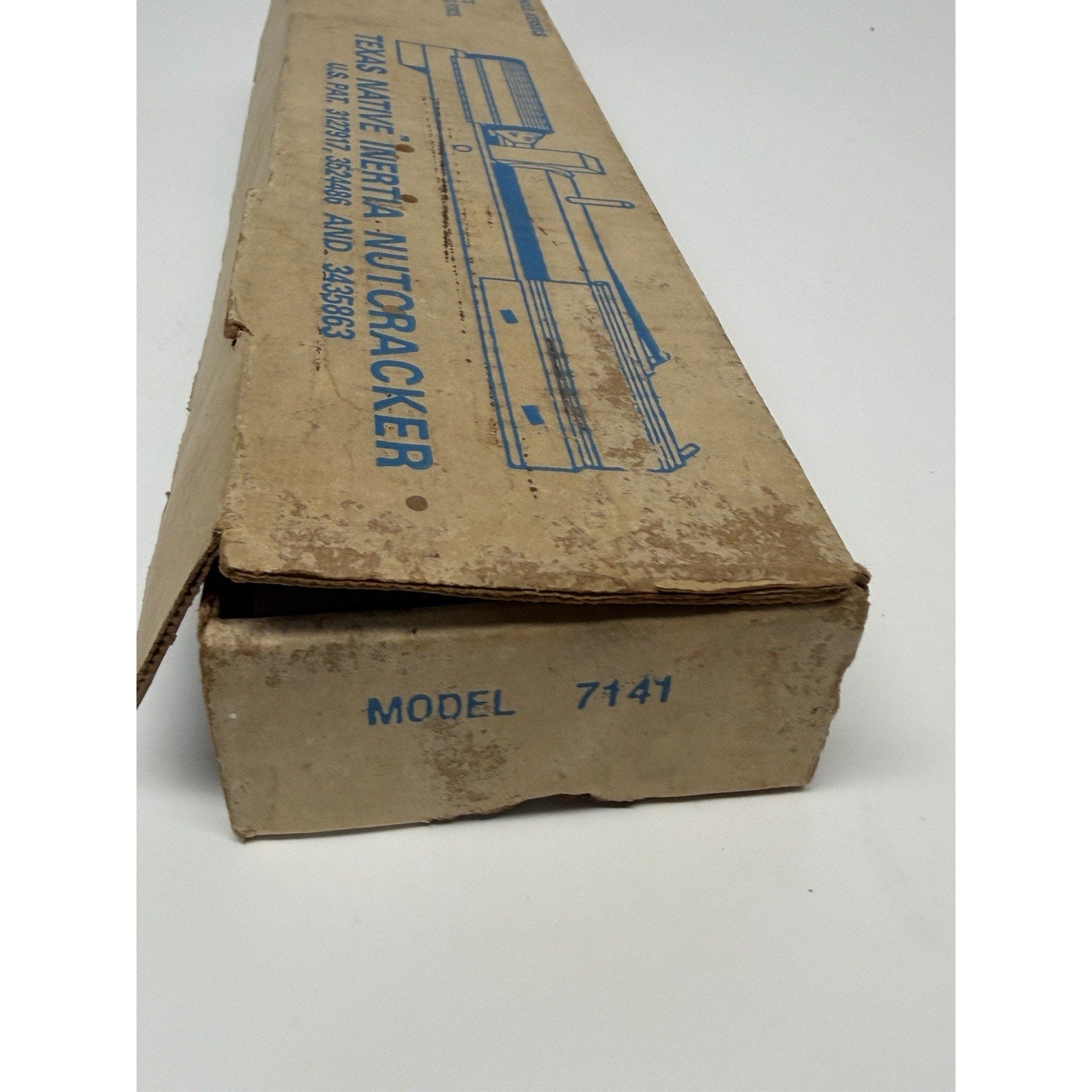 Vintage NOS Texas Native Inertia Nutcracker Model 7141 w/ Box & Instructions