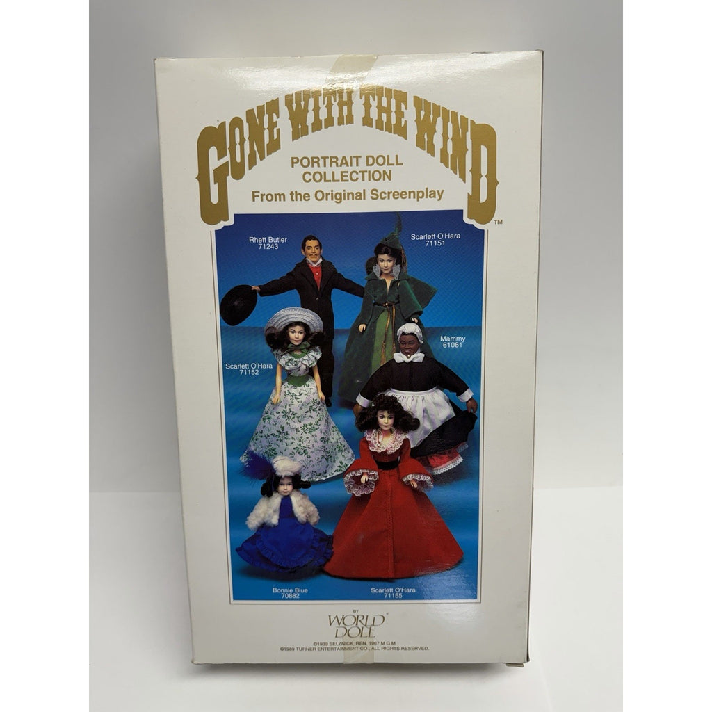 VINTAGE NEW 1989 GONE WITH THE WIND BONNIE BLUE COLLECTIBLE DOLL BY WORLD DOLL