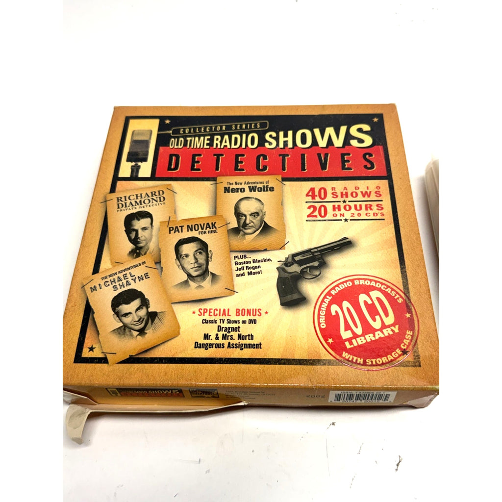 Vintage NEW Old Time Radio Shows Ser.: Detectives (2004, Compact Disc)