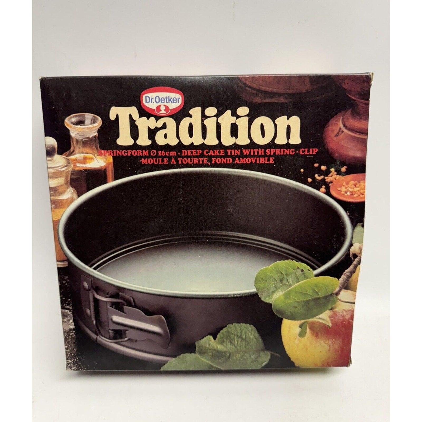 VINTAGE RARE Dr. Oetker Springform 26 cm Tradition Deep Cake Tin Made in Germany