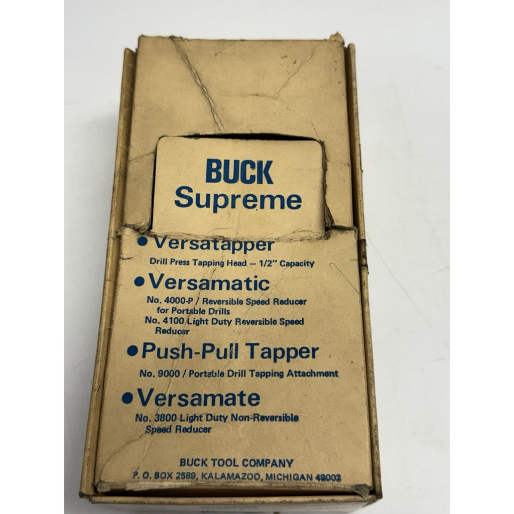VINTAGE BUCK SUPREME VERSATAPPER 71115 TAPPING HEAD ATTACHMENT STRAIGHT SHANK
