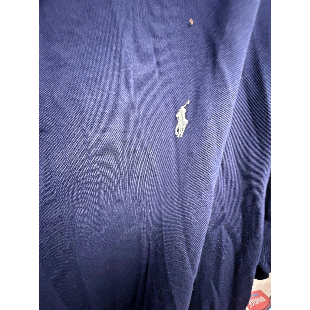 POLO Ralph Lauren Men's 4XB Big Classic Fit Short Sleeve Polo Shirt Navy Blue