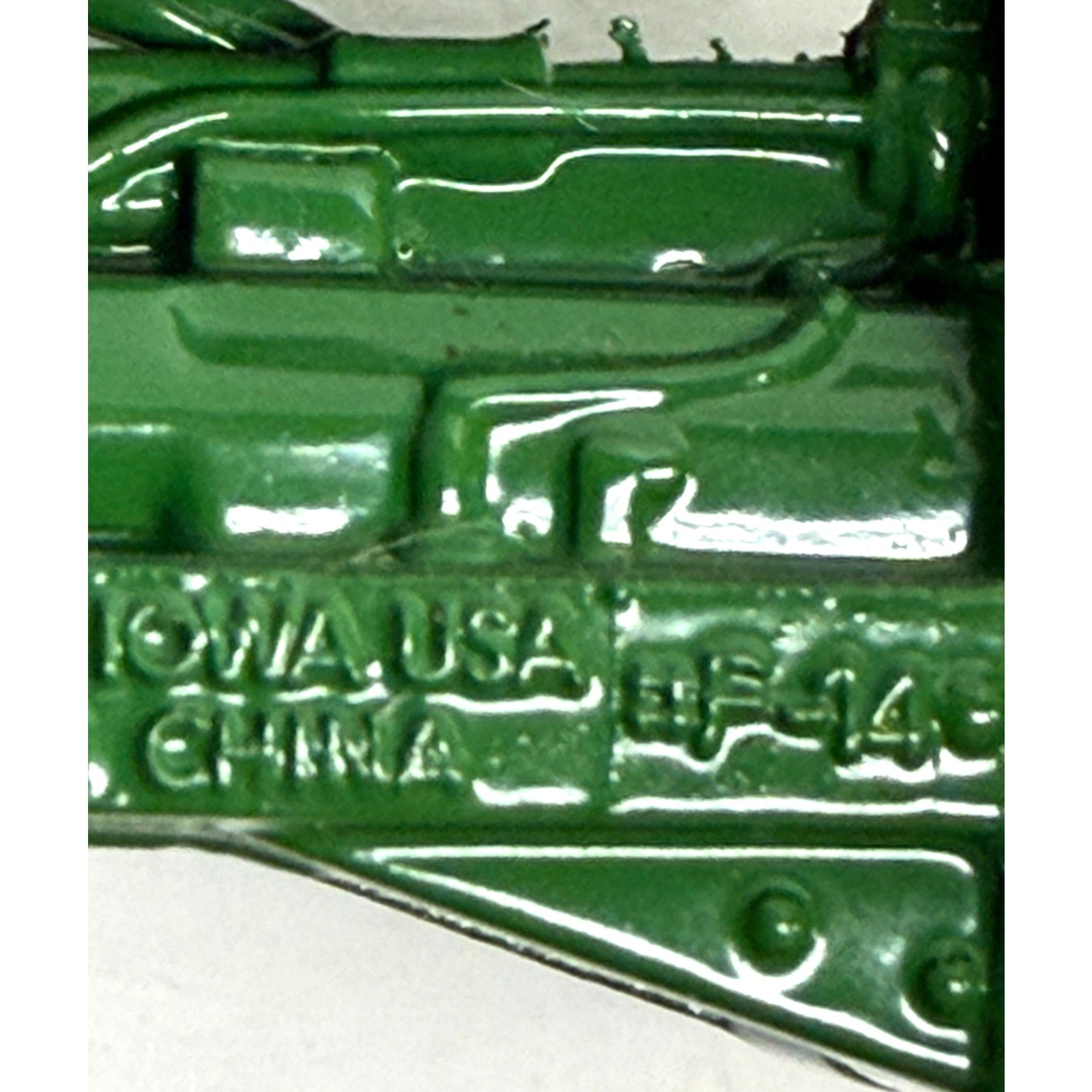 Vintage Ertl John Deere Diecast Mini F-14 Tractor Measures 3”