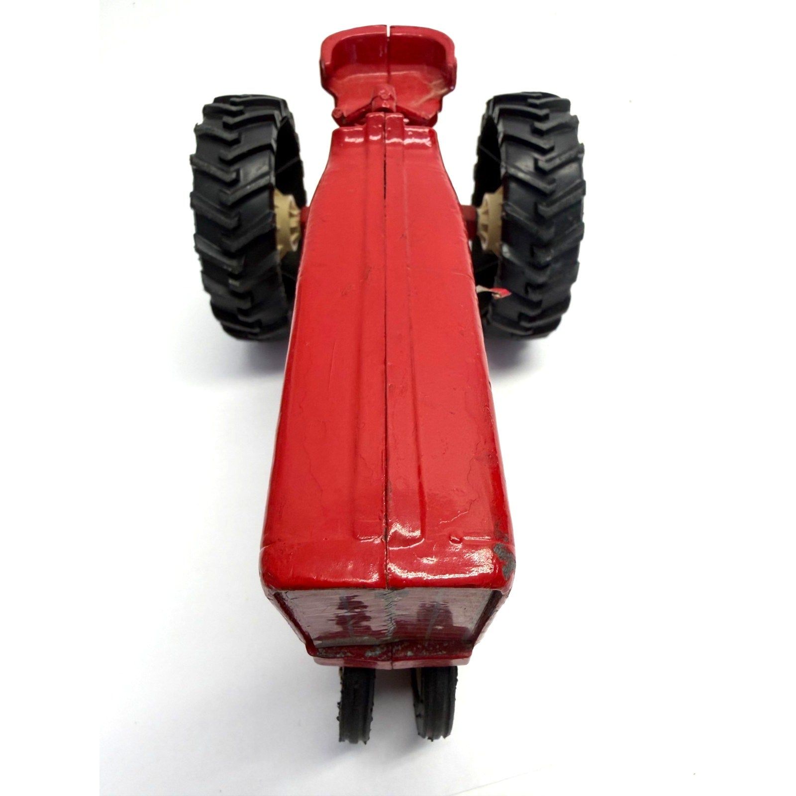 Vintage Ertl Diecast 1/16 Scale Red International Narrow Front Tractor