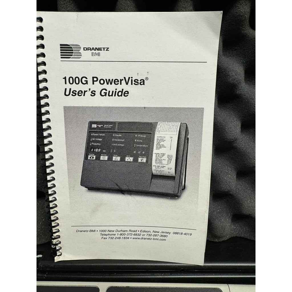 VINTAGE BMI DRANETZ 100G POWERVISA POWER QUALITY ANALYZER