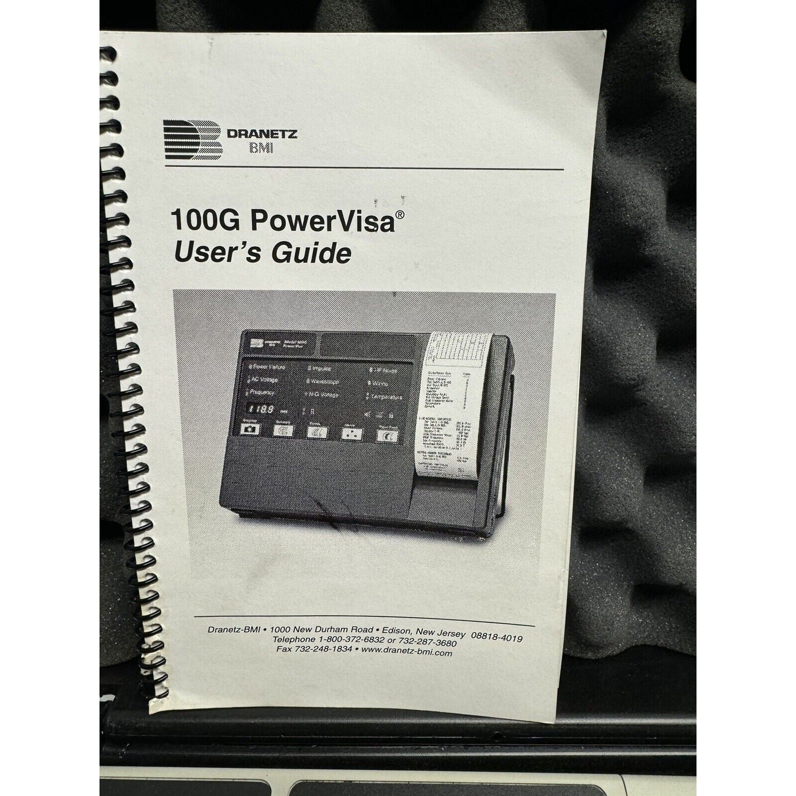 VINTAGE BMI DRANETZ 100G POWERVISA POWER QUALITY ANALYZER