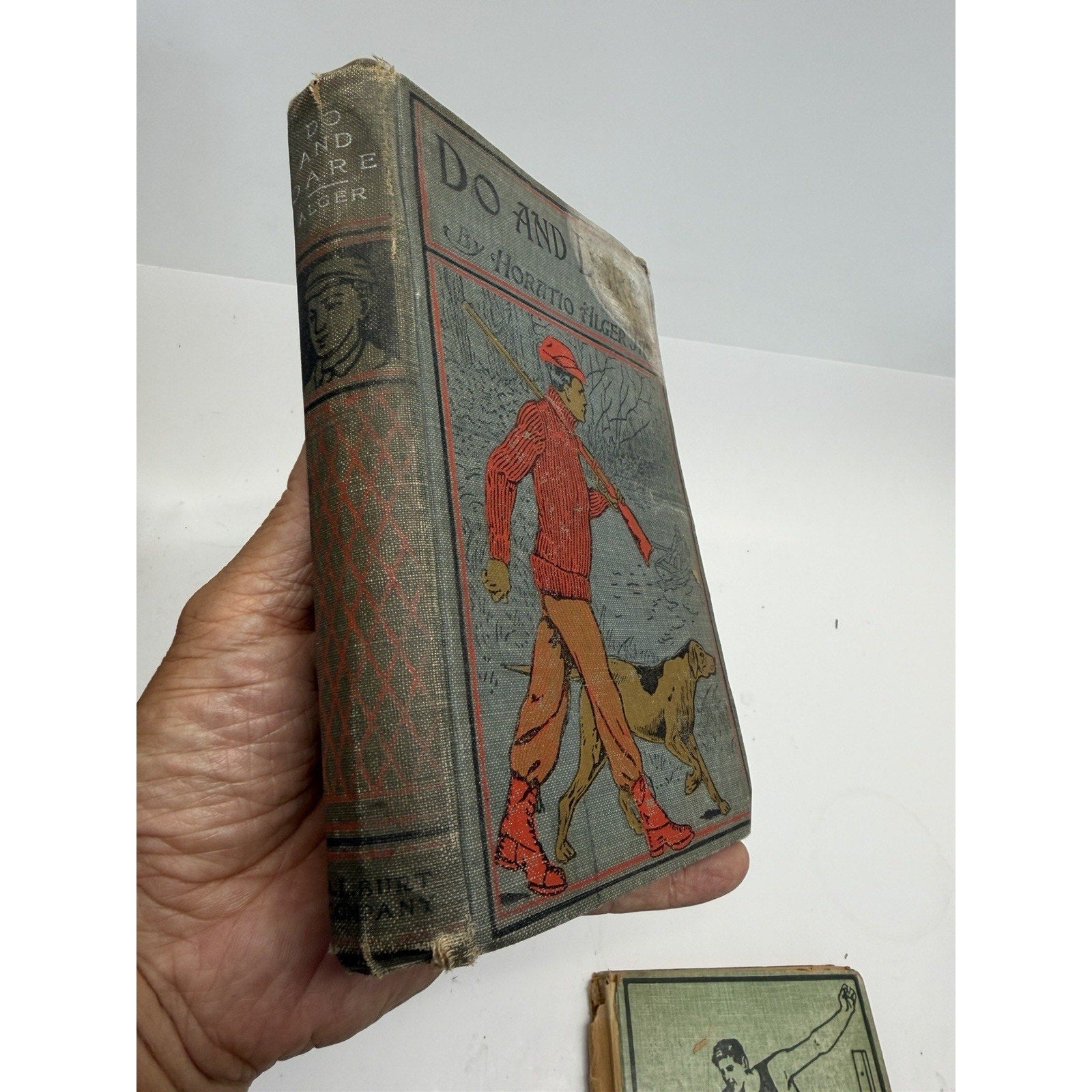 VINTAGE Lot of 10 1800s 1900s Books Horatio Alger Hardcover Book Collection