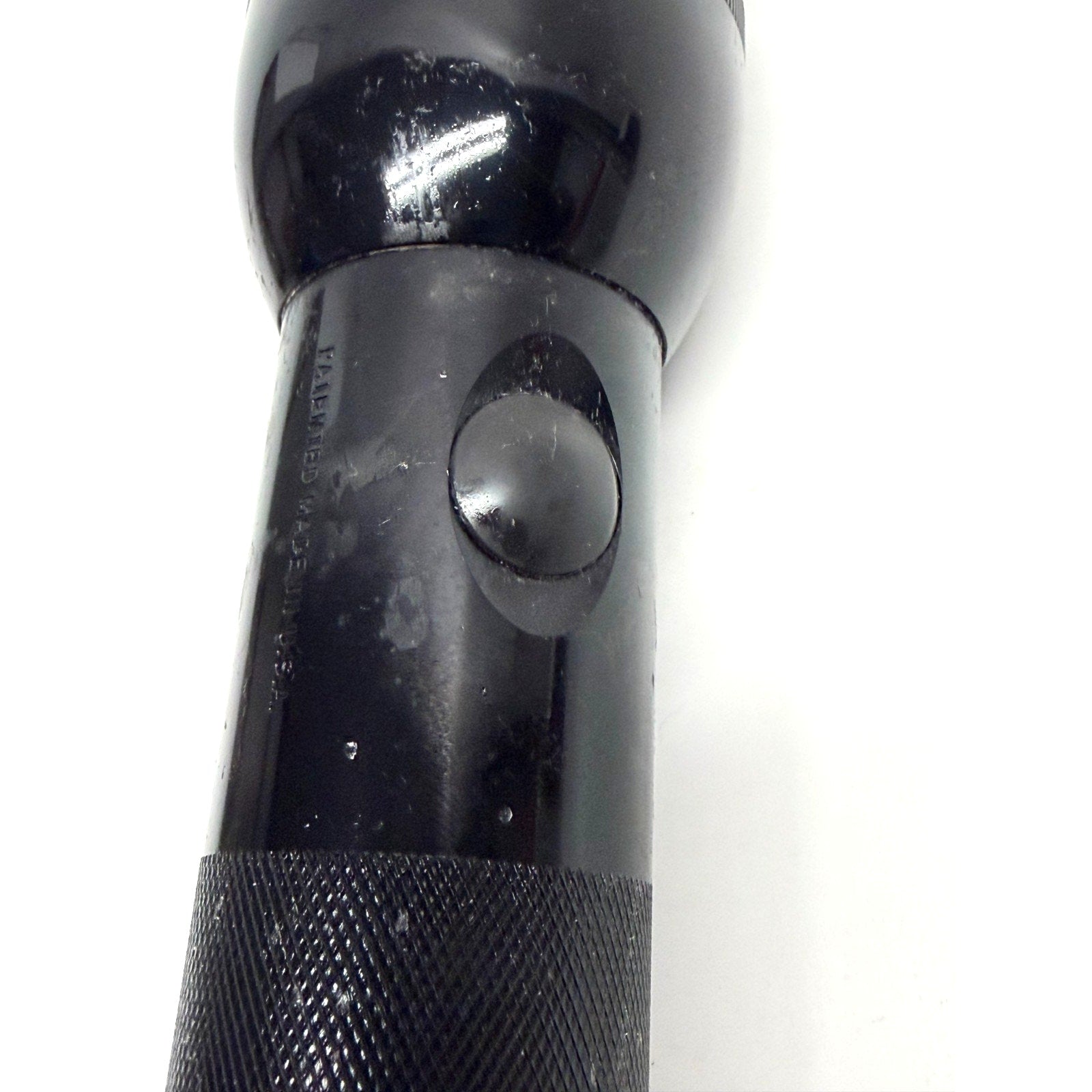 Vintage Mag-Lite Heavy-Duty 2-Cell D Black Flashlight