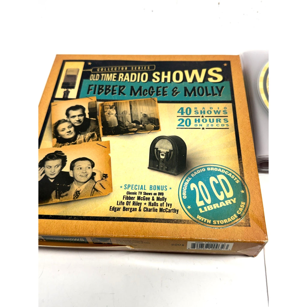 Vtg Fibber McGee & Molly, Old Time Radio Shows, 20 CD Library
