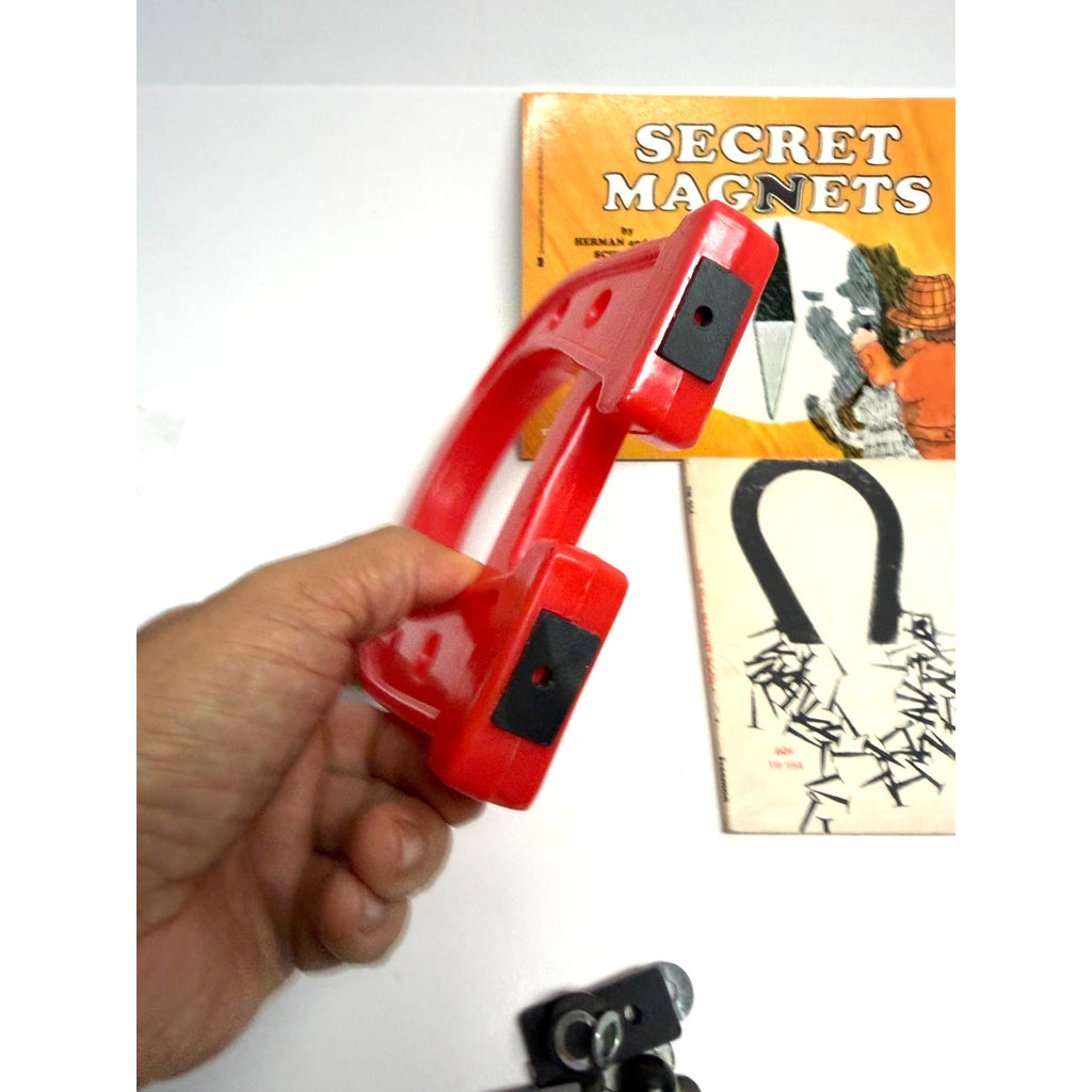 Vintage Secret Magnets by Herman and Nina Schneider With Magnet Book Manual