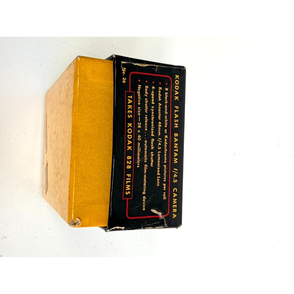 Vintage Kodak Flash Bantam Vintage Folding 35mm Camera 48mm f/4.5 Lens NEW