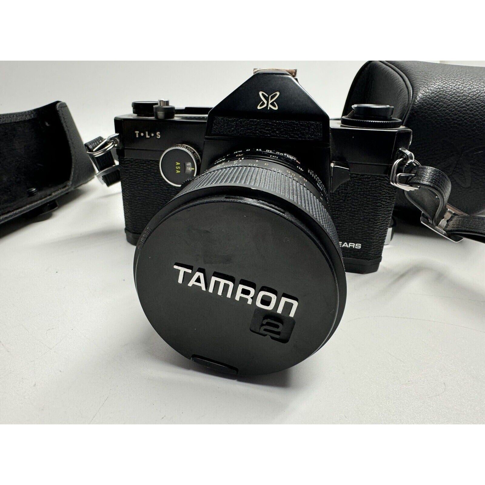 Vintage Sears T.L.S. 35mm Camera with Tamron Lens. Not Tested. AS IS