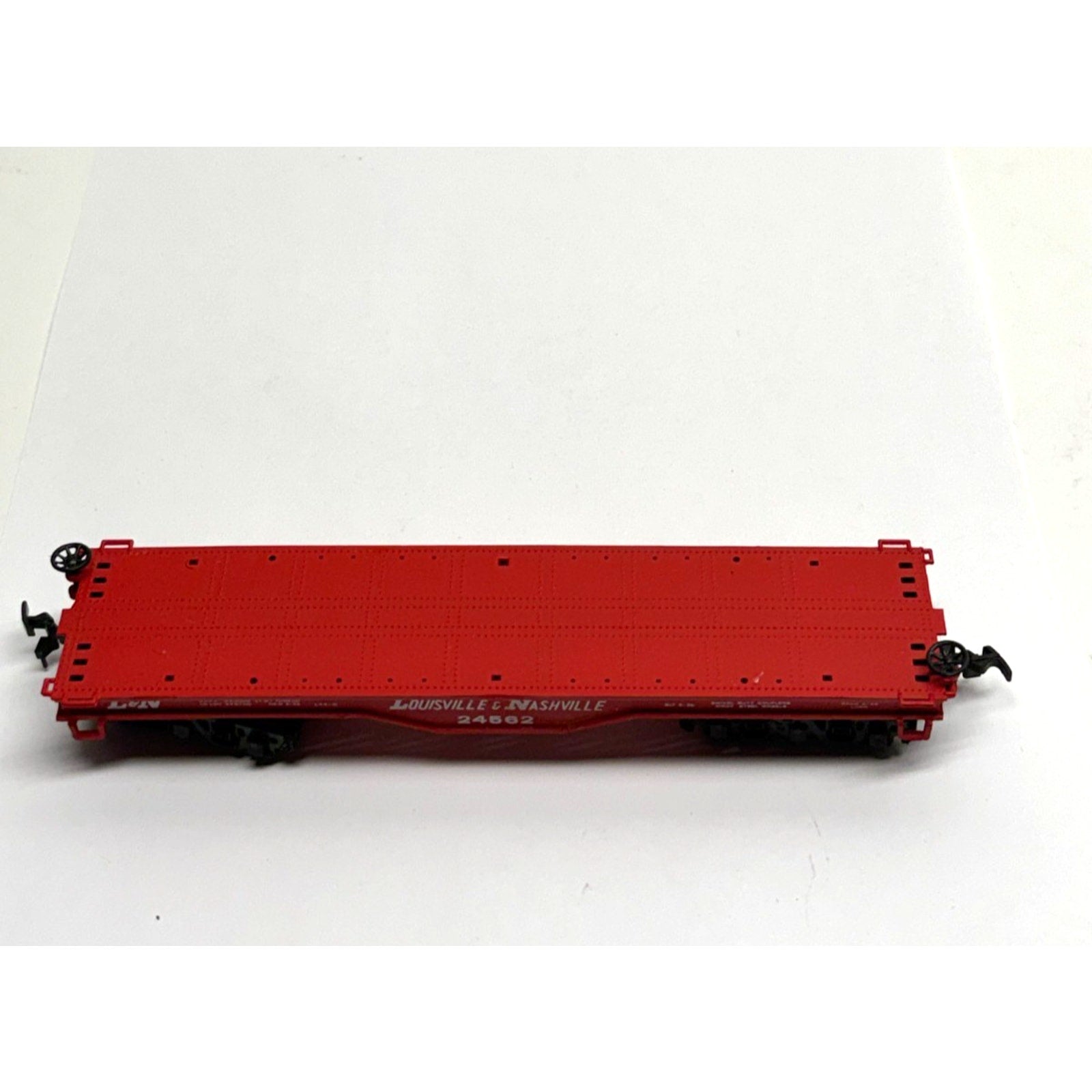 Vintage Bachmann HO Scale 50' Flat Car Louisville & Nashville L&N #24562