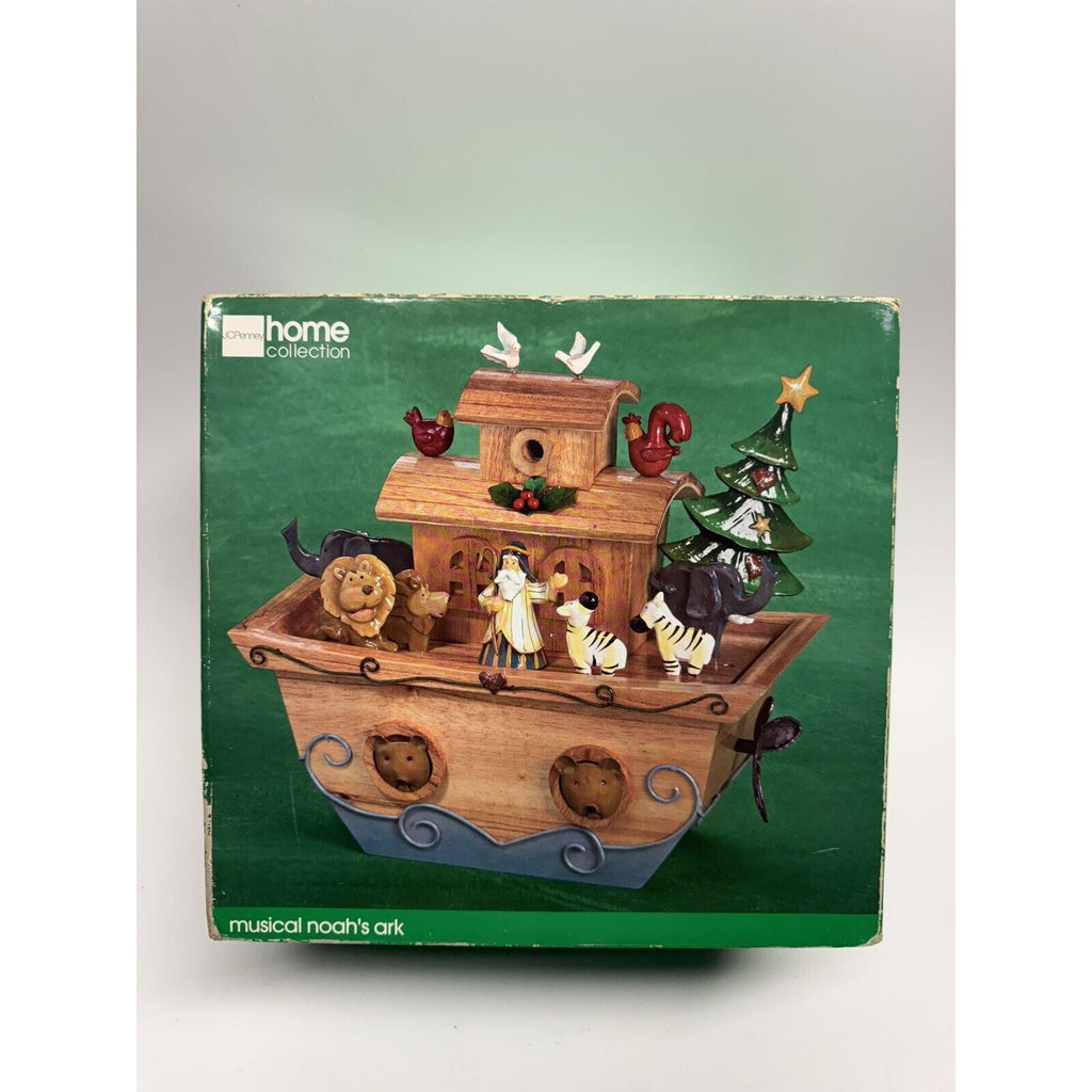 VINTAGE NOS Musical Noah's Ark by JC Penny Home Collection