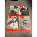 Vintage Lot of 4 LIFE Magazines 1938-1940 WWII Era Poilu Mary Martin