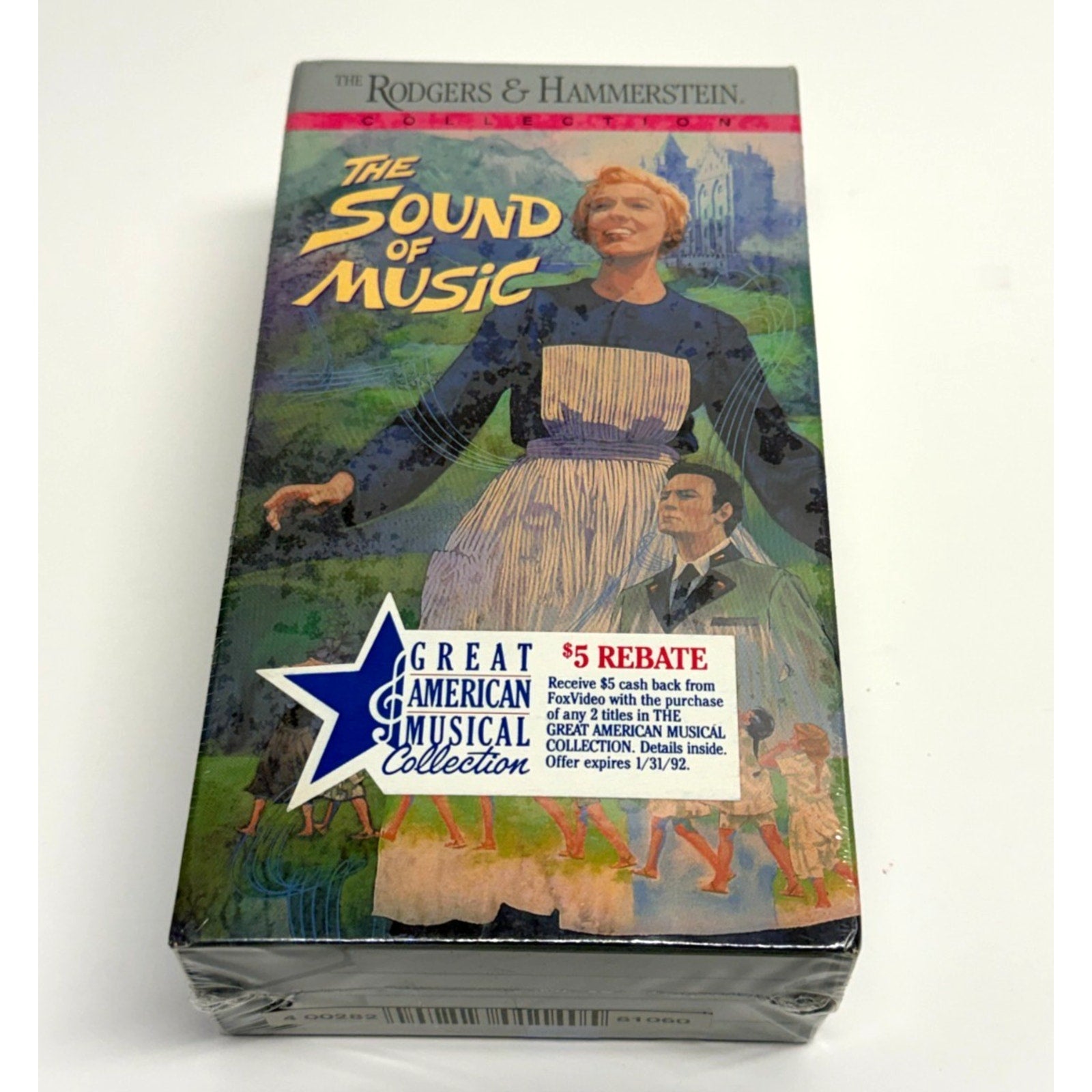 VTG The Sound of Music (VHS, 1991, 2-Tape Set) Vintage Cassette Factory Sealed