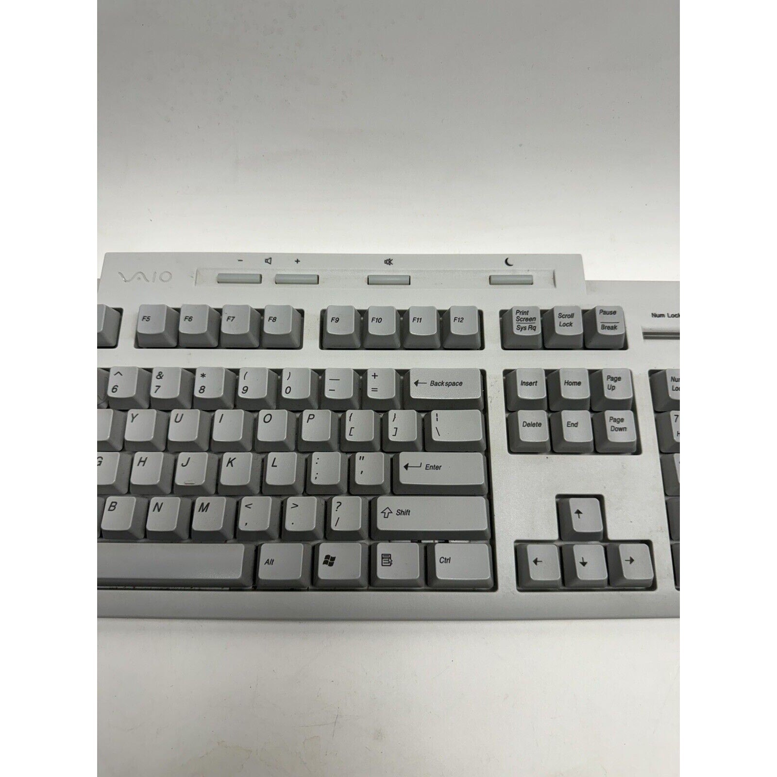 VINTAGE Sony Vaio PCVA-KB4P/U PS/2 Wired Computer Keyboard