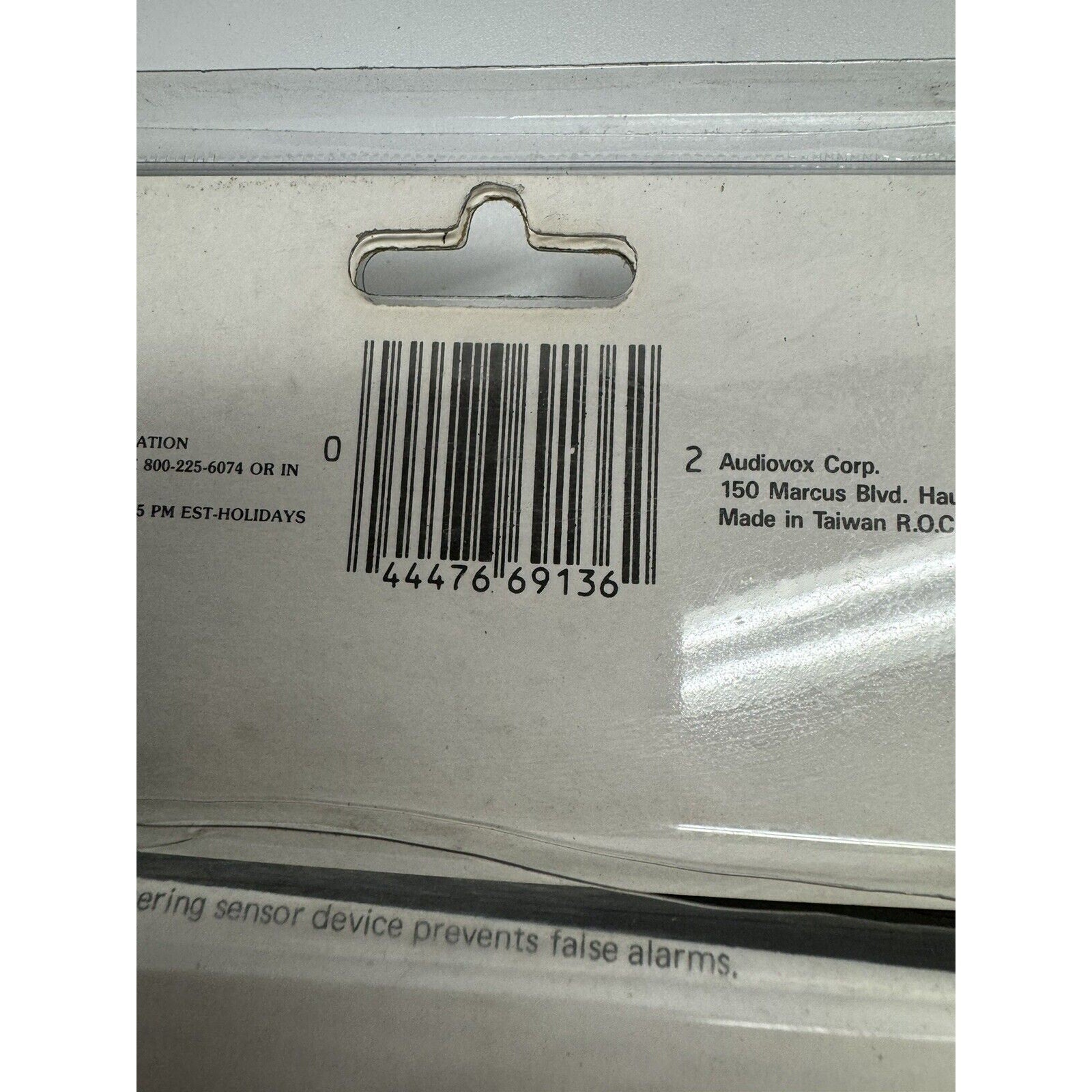 VINTAGE FACTORY SEAL Audiovox Ultrasonic Volumetric Sensor AA-9136 Auto Security