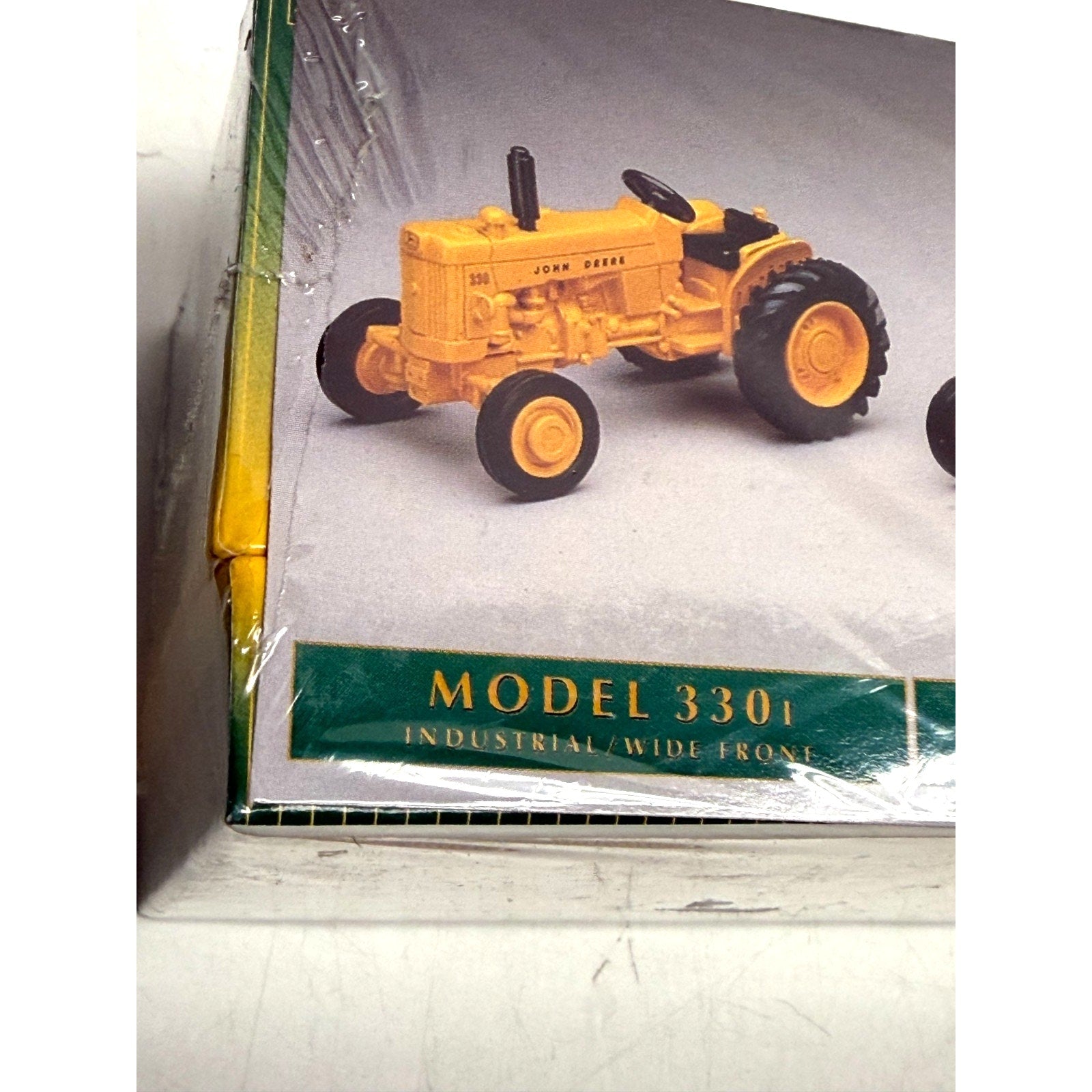 VTG #5736 Ertl Set of 3 John DeereTractors Models 330i 430i 430c ~1:64 Die Cast