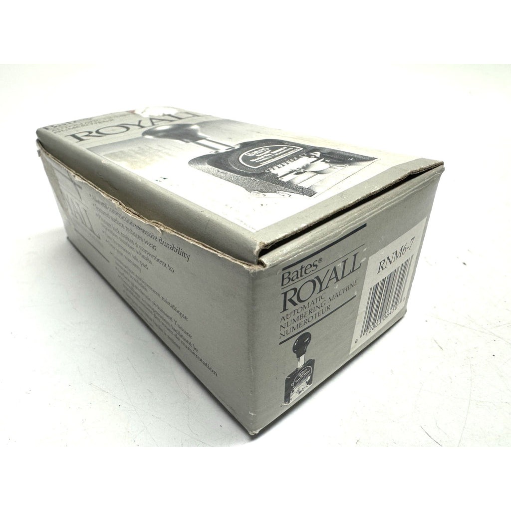 VINTAGE NOS Royall Economy Numbering Machine, Model RNM6-7